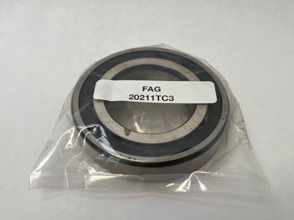 Single Row Barrel Roller Bearing 55x100x21 mm C3 Clearance Straight Bore