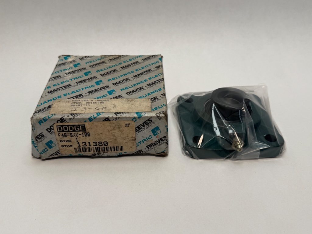 Dodge F4B-SXV-100 Flange Mount Bearing 1" ID 131380 F4BSXV100 4-Bolt