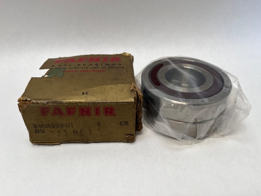 Super-Precision Angular Contact Ball Bearing 45 x 100 x 25 mm, 25°, Duplex Light Preload, Phenolic Cage