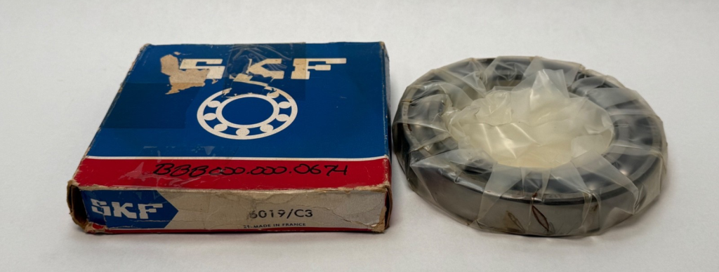 Open Deep Groove Ball Bearing 95 x 145 x 24 mm, C3 Greater Clearance, Single Row, 1 Pc