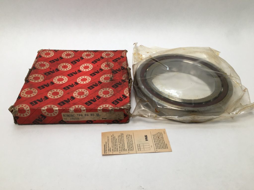 Super Precision Angular Contact Ball Bearing 100x150x24 mm 15 Degree ABEC 7/9 Light Preload Polyamide Cage