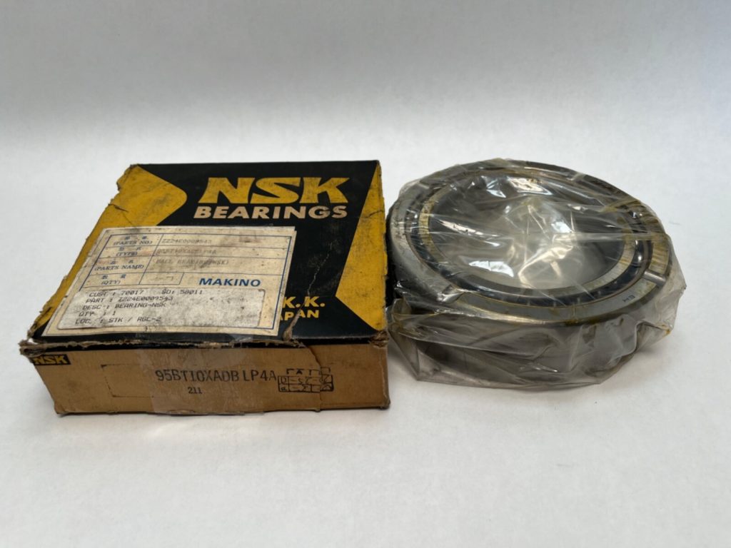 Super Precision Angular Contact Bearing — 95 mm ID, 145 mm OD, 22.5 mm Width, Open, Back-to-Back DB Set, Light Preload, P4A, 2 Pcs