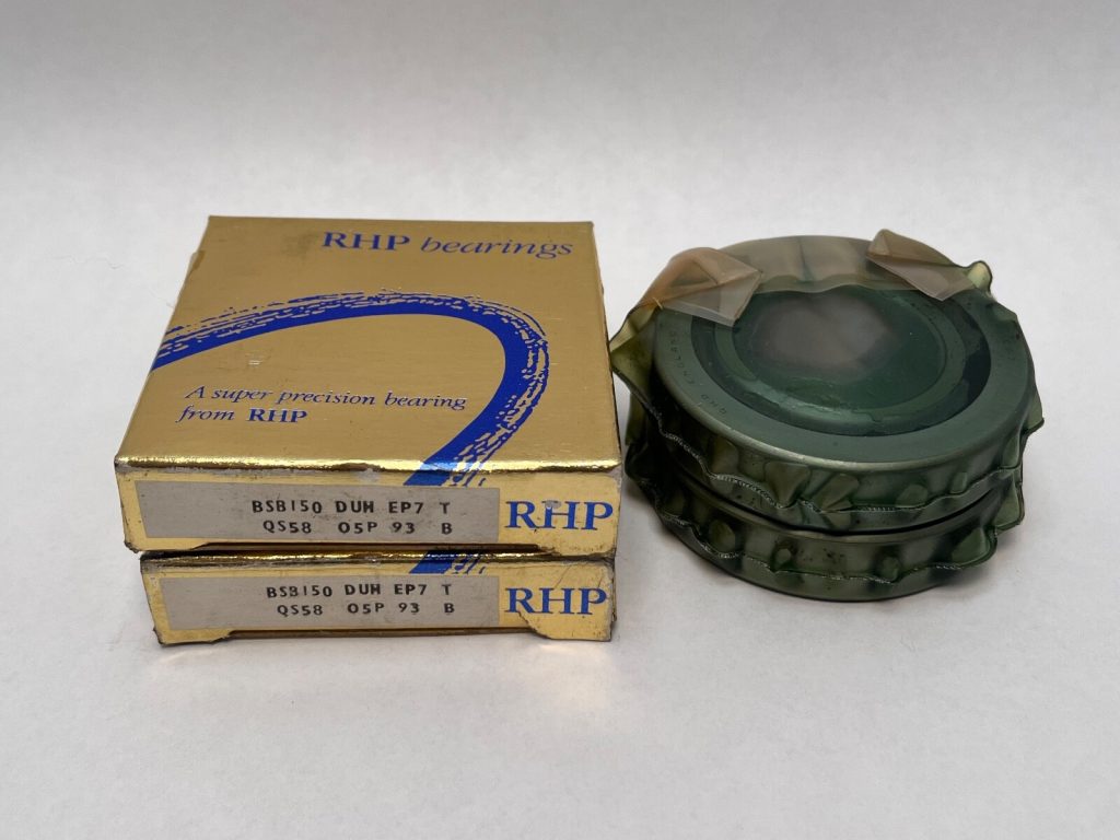 Ball Screw Support Bearing Matched Duplex Pair 1-1/2 in x 72 mm x 5/8 in 60 Degree Contact Angle Heavy Preload