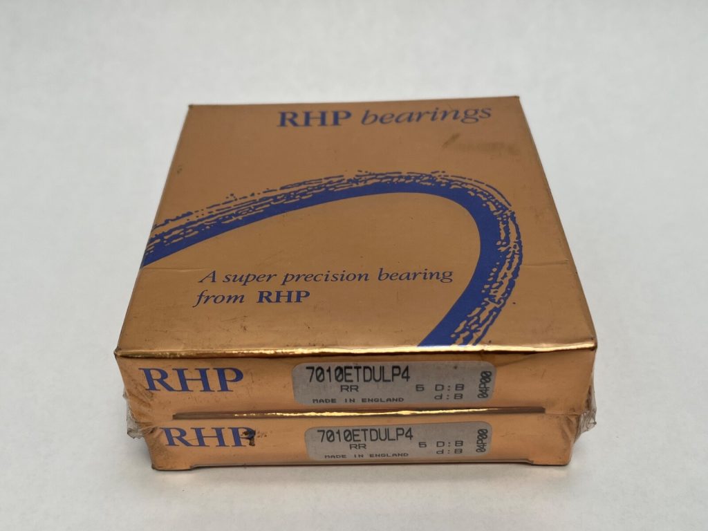 Super-Precision Angular Contact Ball Bearing 50x80x16 mm 25 Degree ABEC 7 Duplex Light Preload Pair