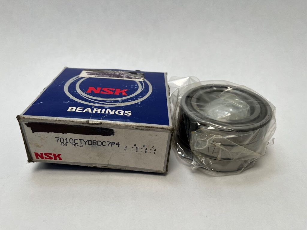 Super-Precision Angular Contact Ball Bearing - Matched Triplex Set, Straight Bore, 50 mm ID, 80 mm OD, 16 mm Width Each, Open, 15° Contact Angle, Light Preload, DBD Two Back-to-Back Plus One Tandem, 3 Pcs.