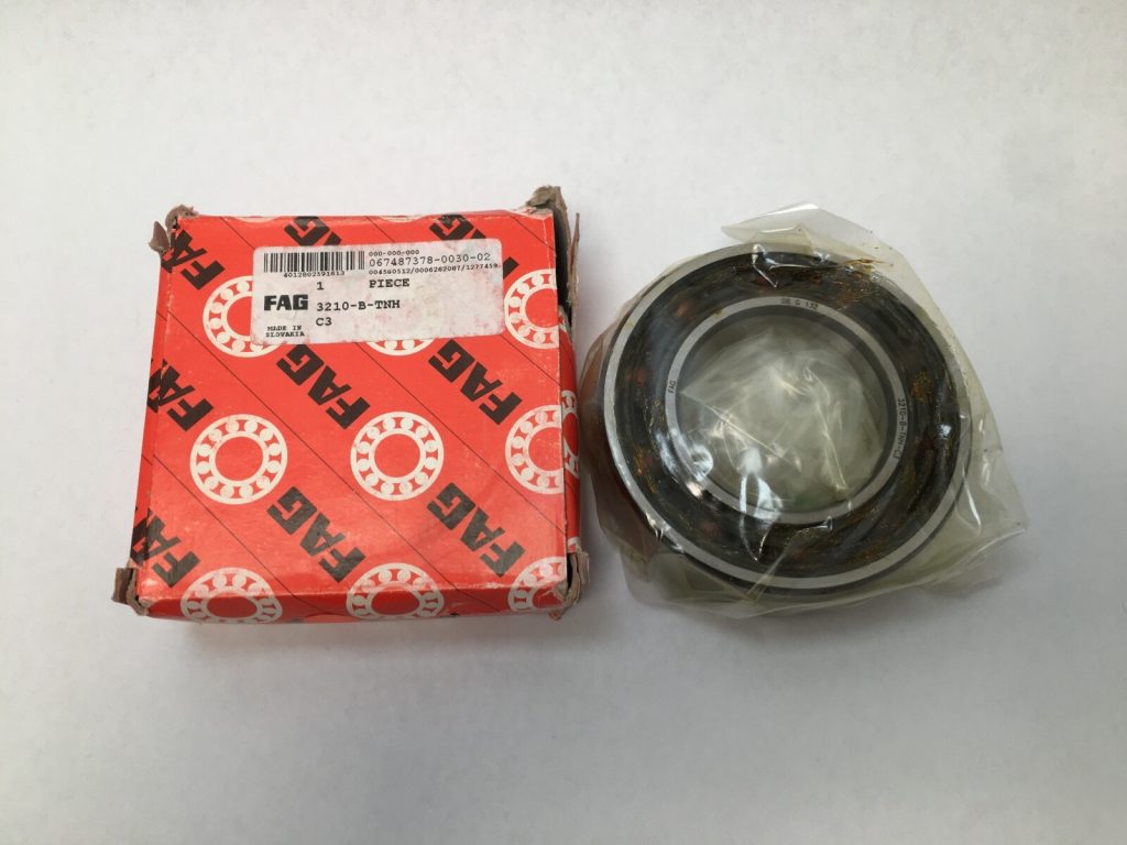 Double-Row Angular Contact Ball Bearing 50 x 90 x 30.2 mm, 25° Contact Angle, Thrust Both Directions, Polyamide Cage, C3