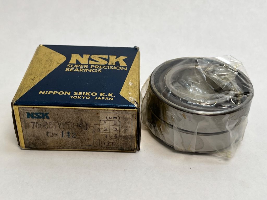 Super Precision Angular Contact Ball Bearing – 30 mm ID, 55 mm OD, 13 mm Width, 15° Contact Angle, Light Preload Universal Duplex Pair