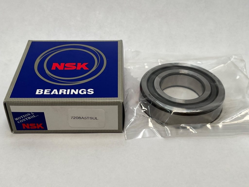 Super-Precision Angular Contact Ball Bearing - 40 mm ID, 80 mm OD, 18 mm Width, Open, 25° Contact Angle, Light Preload, Single Universal
