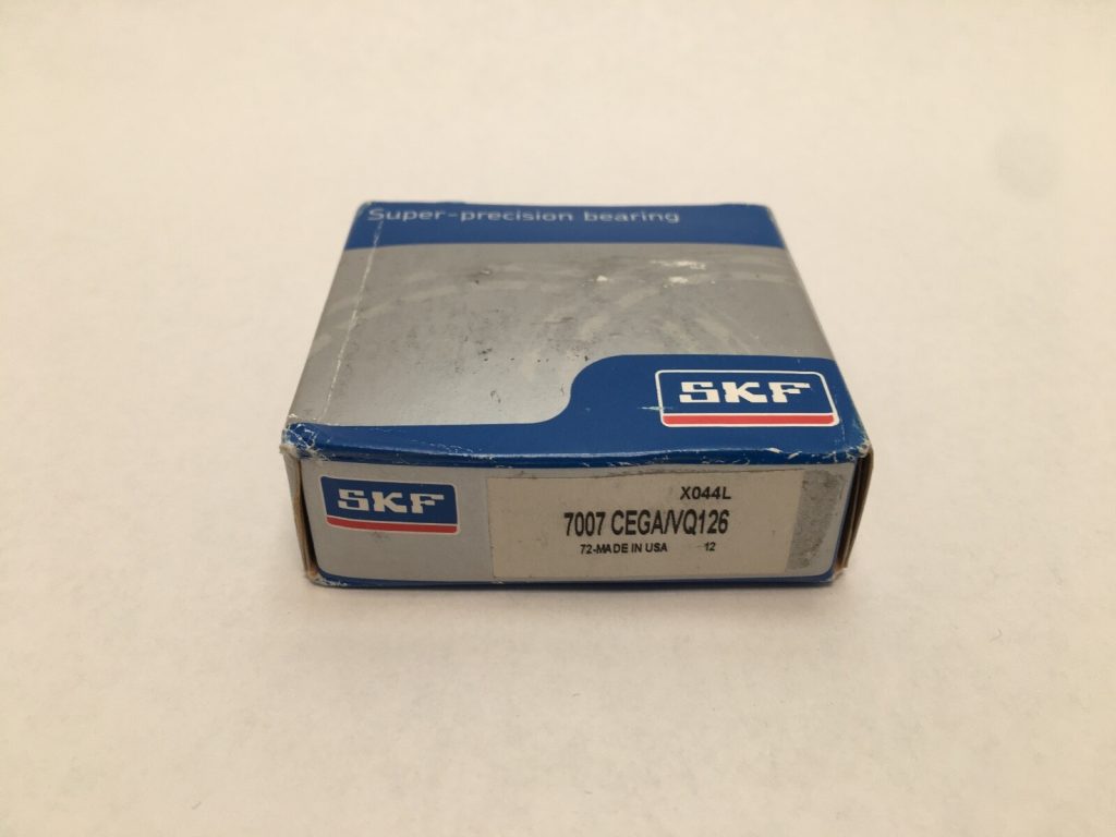 Super-Precision Angular Contact Ball Bearing, 35x62x14 mm, 15° Contact Angle, High-Capacity E Design, Light Preload, Universally Matchable