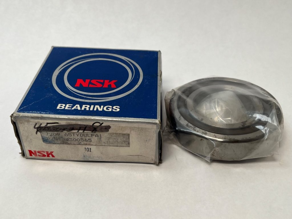 Angular Contact Ball Bearing - Straight Bore, 45 mm ID, 85 mm OD, 19 mm Width, Open, 25° Contact Angle, Light Preload, PA1 Accuracy