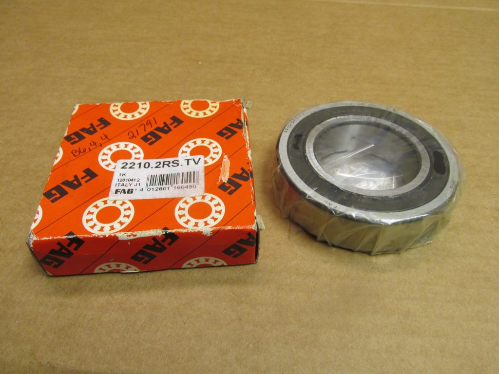 Self-Aligning Ball Bearing 50 x 90 x 23 mm, Double Row, Sealed Both Faces, Straight Bore, Polyamide Cage