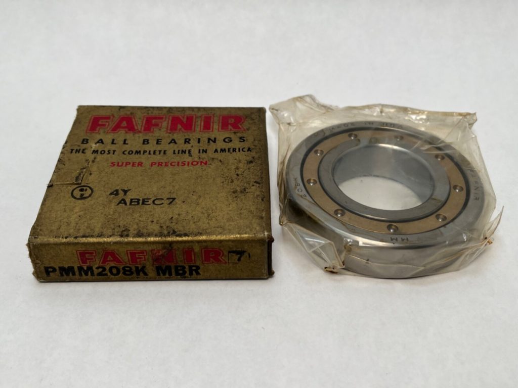 Super-Precision Deep Groove Ball Bearing 40x80x18 mm, Machined Bronze Cage, ISO P4S, Open