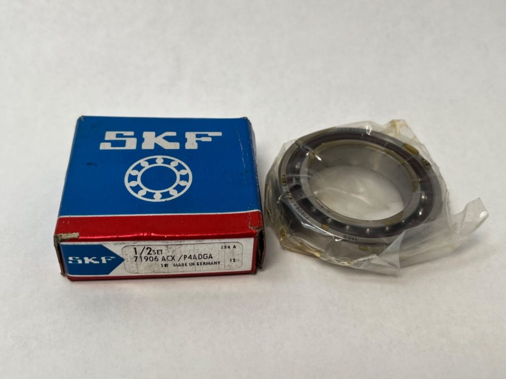 Super-Precision Angular Contact Bearing - 30 mm ID, 47 mm OD, 9 mm Width, Open, 25° Contact Angle, Light Preload