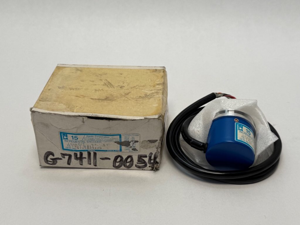 Incremental Rotary Encoder — 1000 Counts Per Turn, 5 V DC Supply, Encoder Only (No Coupling, Connector or Bracket)