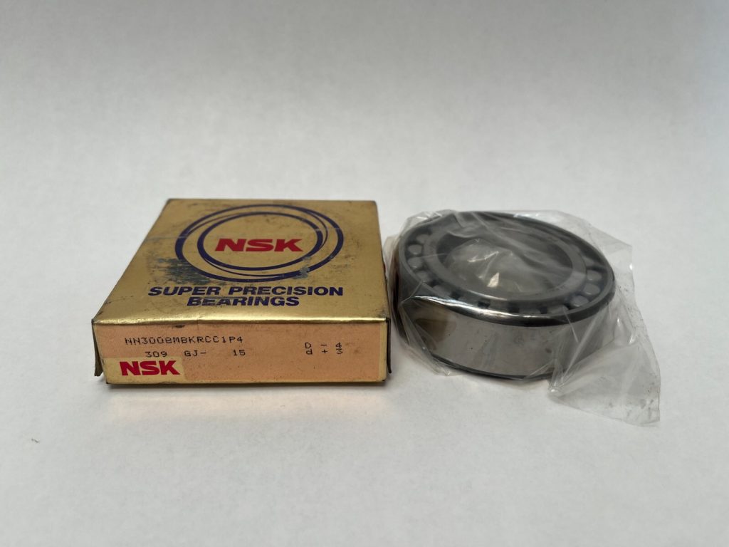 Double Row Cylindrical Roller Bearing 40x68x21 mm, 1:12 Tapered Bore, Brass Cage, ABEC 7 Precision