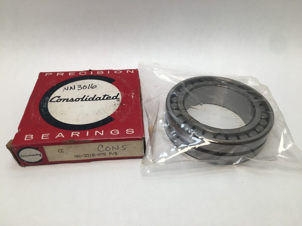 Precision Double-Row Cylindrical Roller Bearing, 80x125x34 mm, Tapered 1:12 Bore, Machined Brass Cage, SP Precision Class