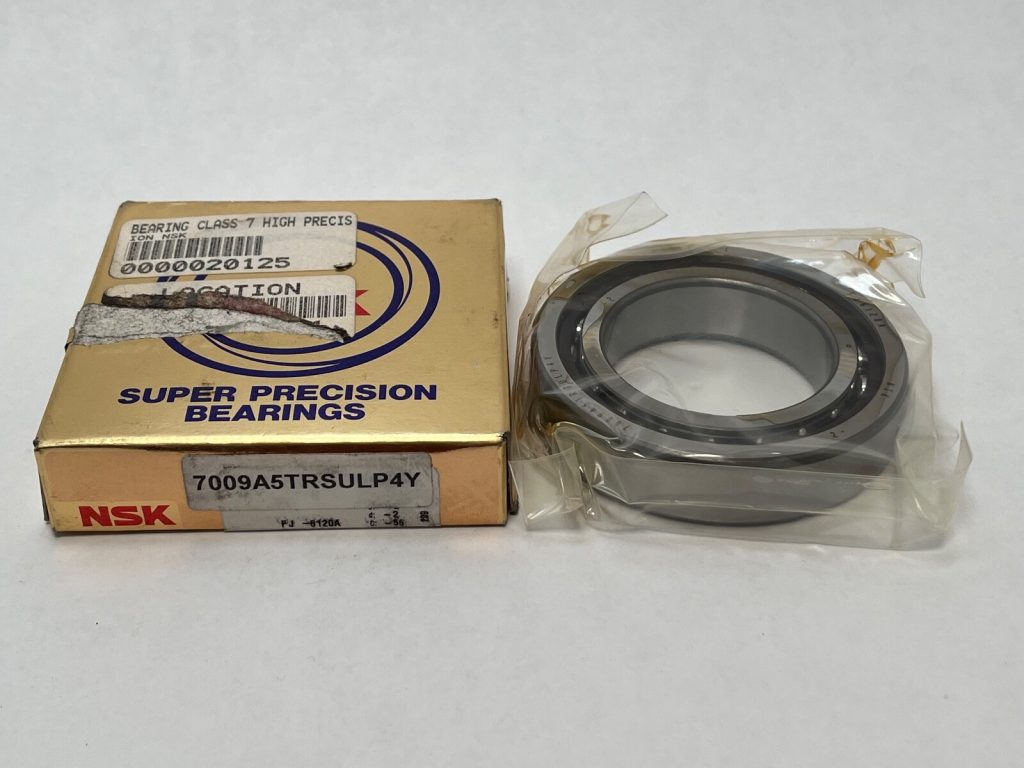 Super Precision Angular Contact Ball Bearing 45x75x16 mm 25° Light Preload Phenolic Cage