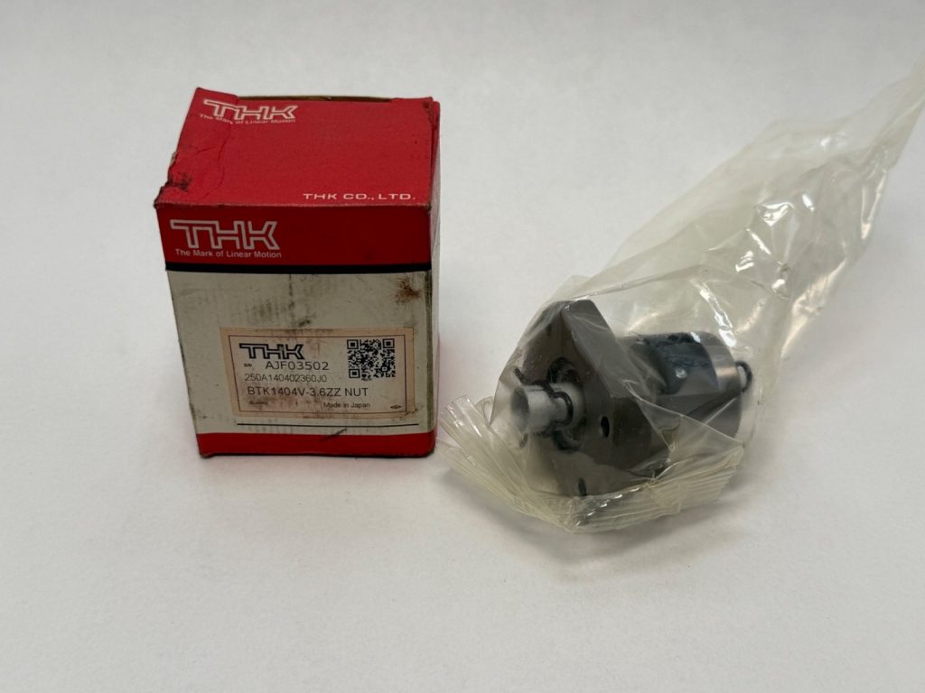 Ball Screw Nut Only — 14 mm Shaft, 4 mm Lead, Flanged, Brush-Sealed, No Preload (Screw Shaft Not Included)