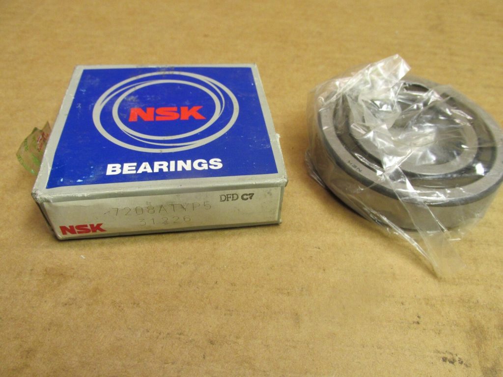 Angular Contact Ball Bearing - 40 mm ID, 80 mm OD, 18 mm Width, Open, 30° Contact Angle, P5.