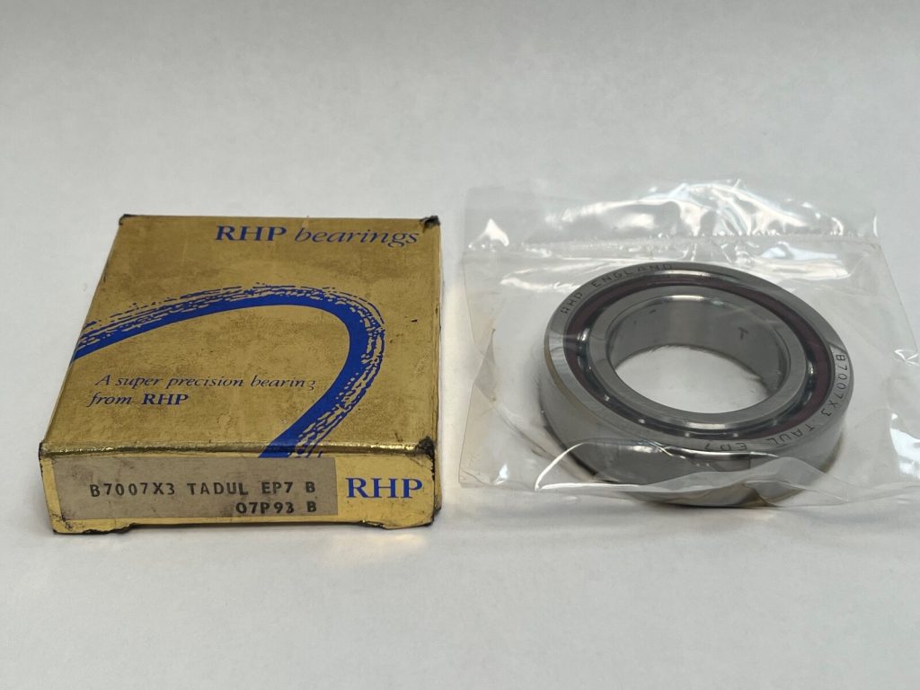 Super Precision Angular Contact Ball Bearing - 35 mm ID, 62 mm OD, 14 mm Width, 25° Contact Angle, P4 / EP7, Light Preload, Open