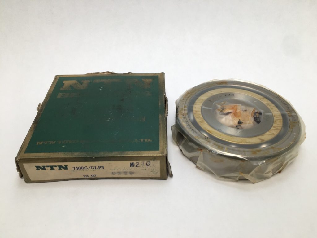 Single Row Angular Contact Ball Bearing 40x110x27 mm Heavy 74 Series ABEC 5 Light Preload