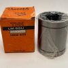 Recirculating Ball Bushing — 50 mm Shaft, 80 mm OD, 100 mm Long, Six Ball Rows, Sealed Both Ends (Shaft Not Included)
