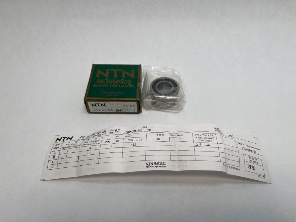 Angular Contact Ball Bearing DB Matched Duplex Pair - 15 mm Bore, 32 mm OD, 9 mm Width Each, 18 mm Paired Width, 15° Contact Angle, Open, P5 / ABEC 5, 2 Pcs