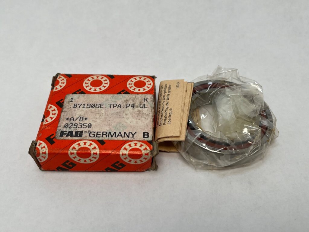 Super-Precision Angular Contact Ball Bearing 30 x 47 x 9 mm, 25° Contact Angle, ABEC 7, Polyamide Cage, Universal Light Preload