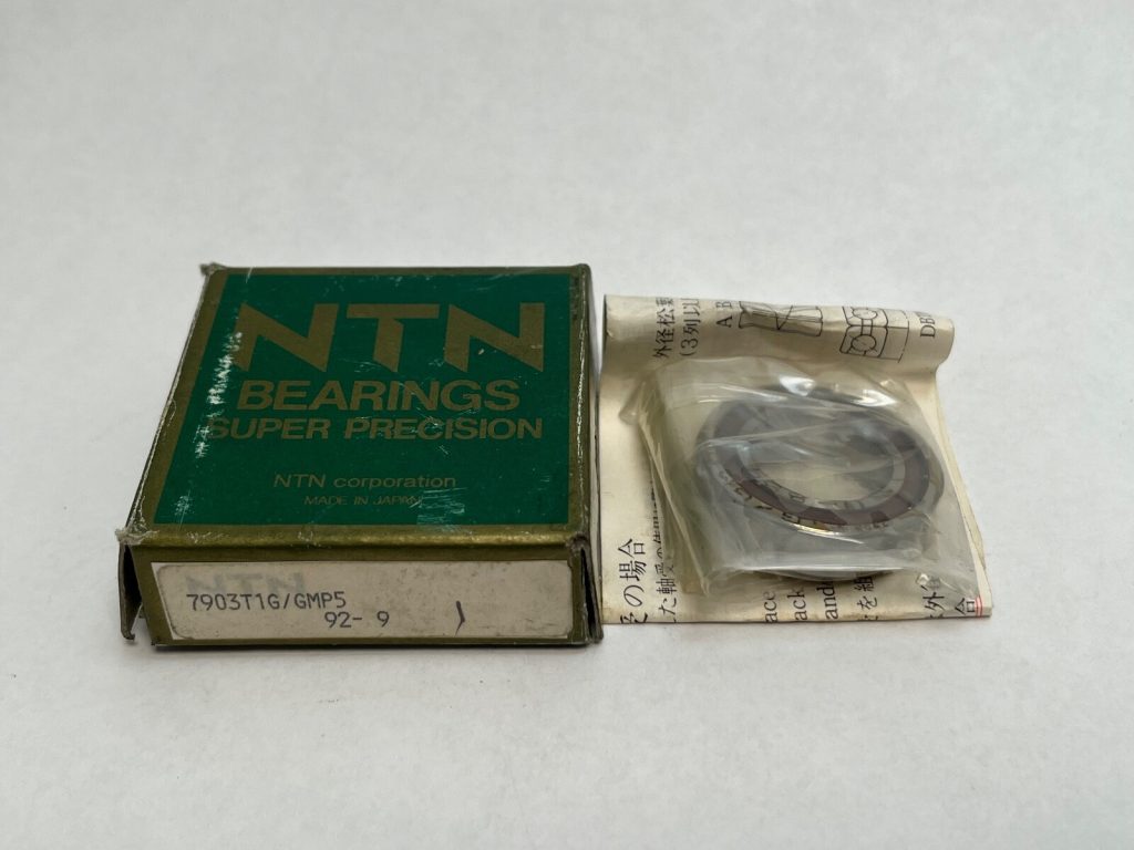 Super-Precision Angular Contact Ball Bearing - 17 mm ID, 30 mm OD, 7 mm Width, Open, ABEC 5 / P5, Medium preload, Universal grinding