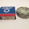 Angular Contact Ball Bearing - 35 mm ID, 72 mm OD, 17 mm Width, 40 Degree Contact Angle, Pressed Brass Cage, Open