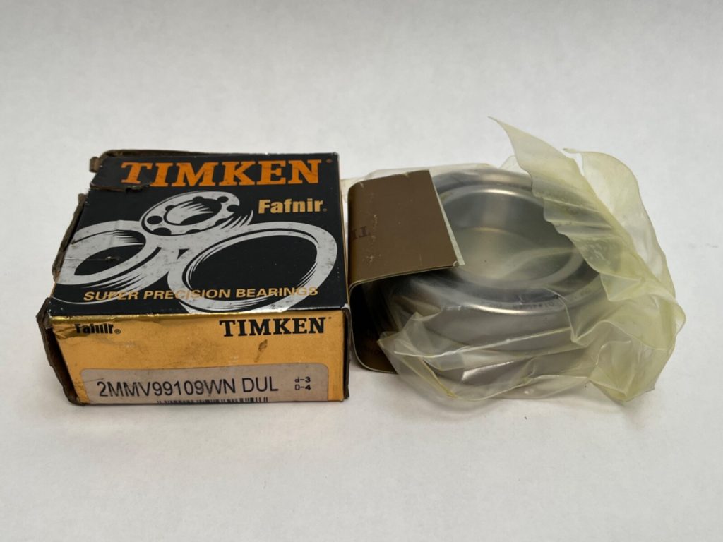 High-Speed Super Precision Angular Contact Ball Bearing, Duplex Pair, 45 x 75 x 16 mm, 15° Contact Angle, Light Preload, Phenolic Outer-Land-Riding Cage, 21,480 rpm Grease Limit, ABEC 7/9