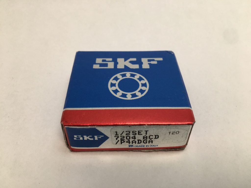 Super-Precision Angular Contact Ball Bearing - 20 mm Bore x 47 mm OD x 14 mm Width, Open, 25 Degree, Light Preload