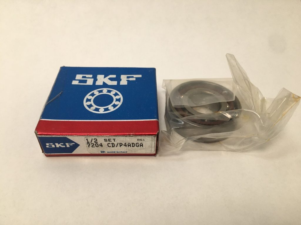 Super-Precision Angular Contact Ball Bearing - 20 mm Bore x 47 mm OD x 14 mm Width, Open, 15 Degree, Light Preload