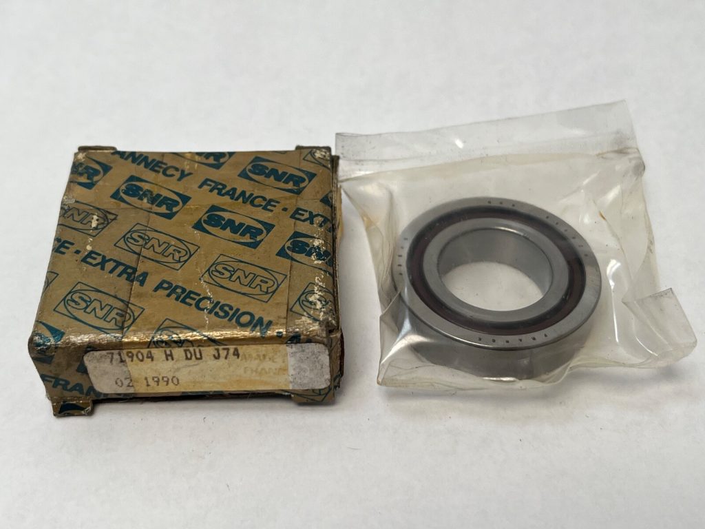 Angular Contact Ball Bearing - 20 mm ID, 37 mm OD, 9 mm Width, Open, 25° Contact Angle, Light Preload.