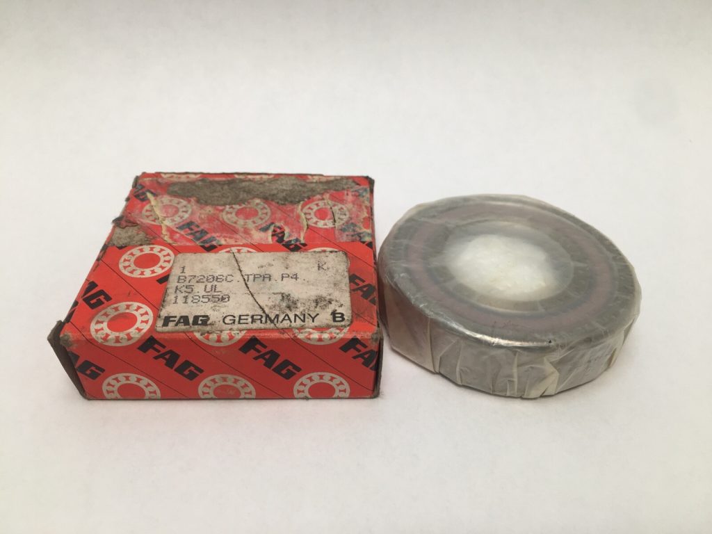Super-Precision Angular Contact Ball Bearing 30 x 62 x 16 mm, 15° Contact Angle, ABEC 7/9, Polyamide Cage, Universal Light Preload