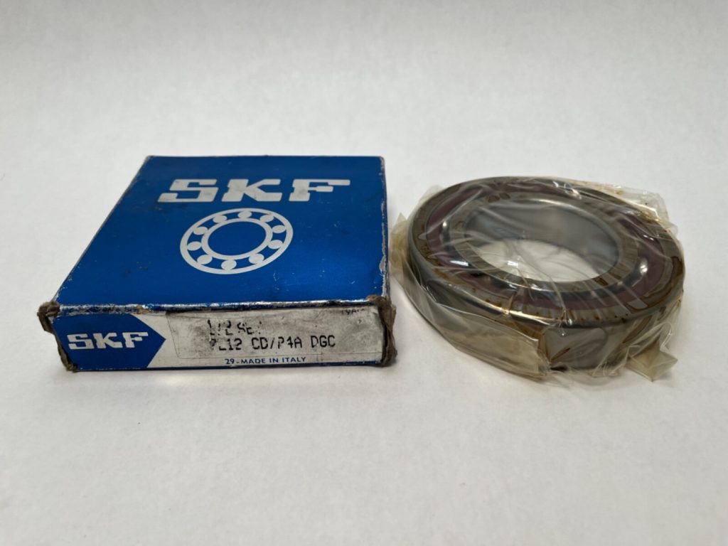 Super-Precision Angular Contact Ball Bearing - 60 mm ID, 110 mm OD, 22 mm Width, 15° Contact Angle, Heavy Preload, Open, P4A