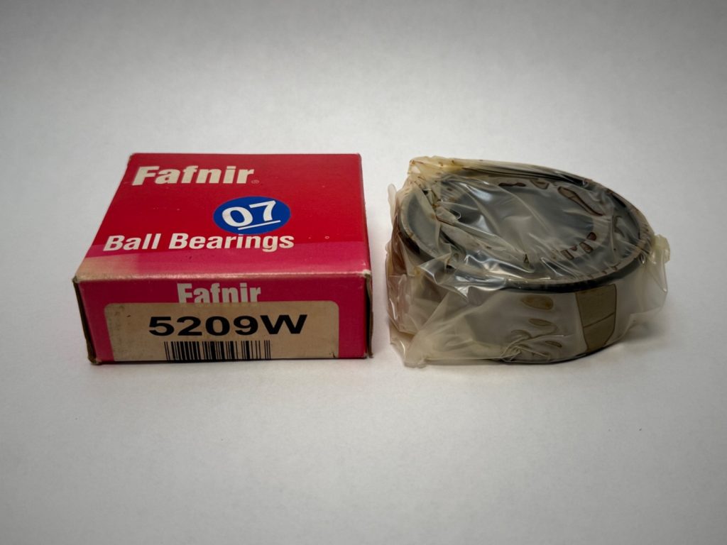 Double Row Angular Contact Ball Bearing, 45 mm Bore x 85 mm OD x 30.17 mm Wide, 30 Degree Contact Angle, Snap-In Cage