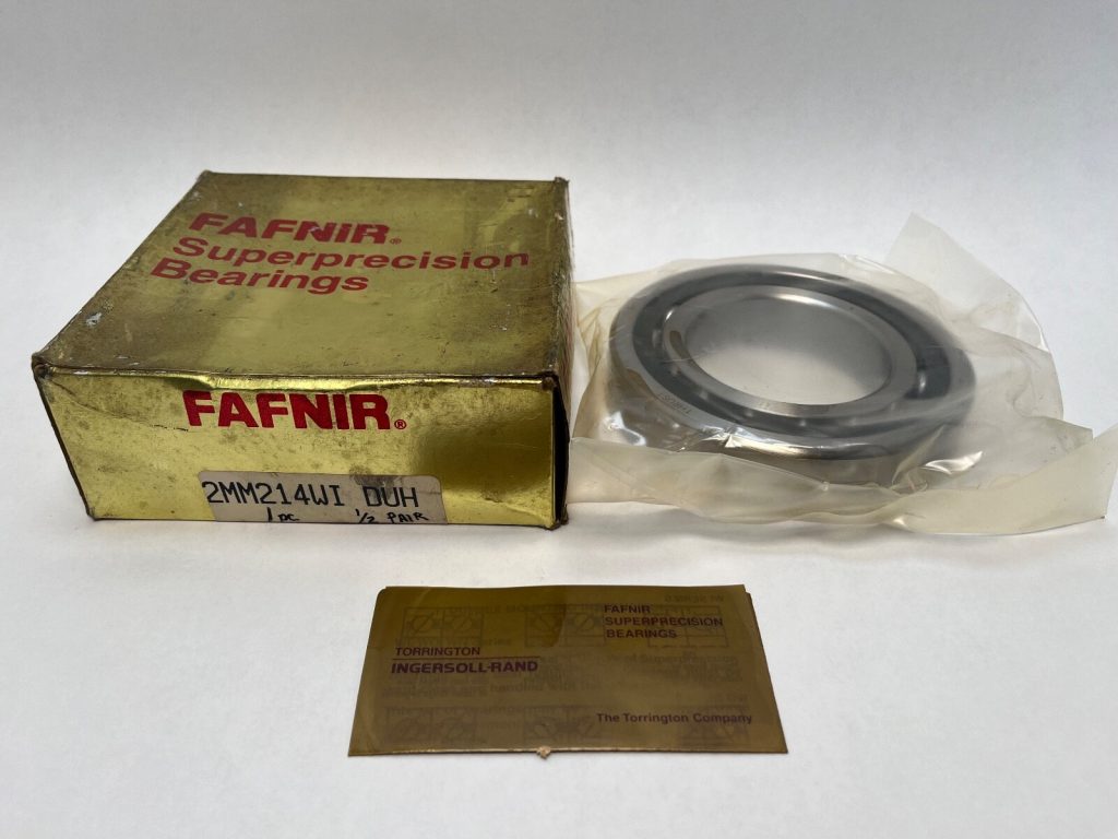 Super Precision Angular Contact Ball Bearing 70 x 125 x 24 mm 15 Degree ABEC 7 Heavy Preload Phenolic Cage