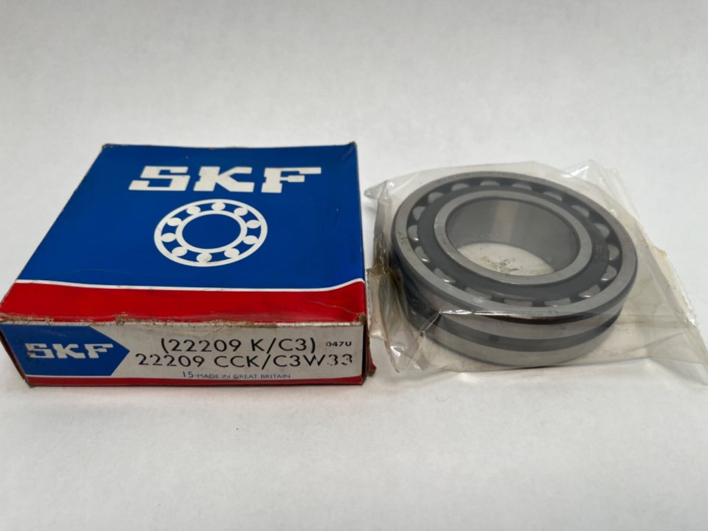 Double-Row Spherical Roller Bearing 45 x 85 x 23 mm, 1:12 Tapered Bore, C3 Clearance, W33 Lubrication Groove