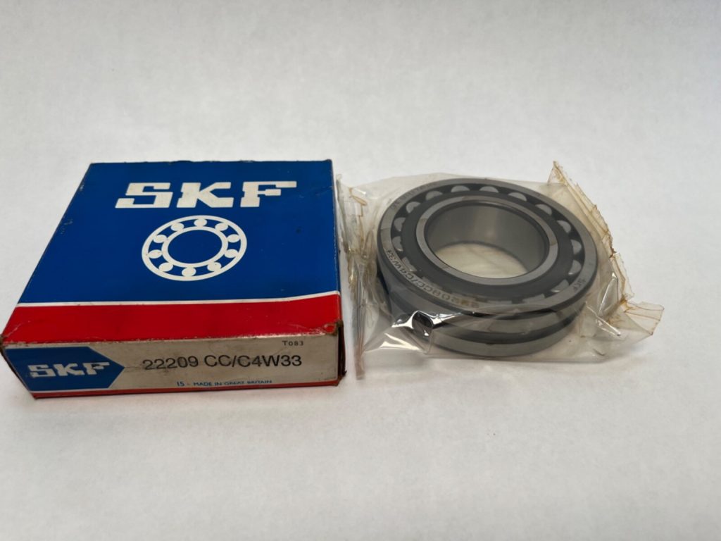 Double-Row Spherical Roller Bearing, 45 x 85 x 23 mm, Straight Bore, C4 Extra Internal Clearance, W33 Lubrication Groove