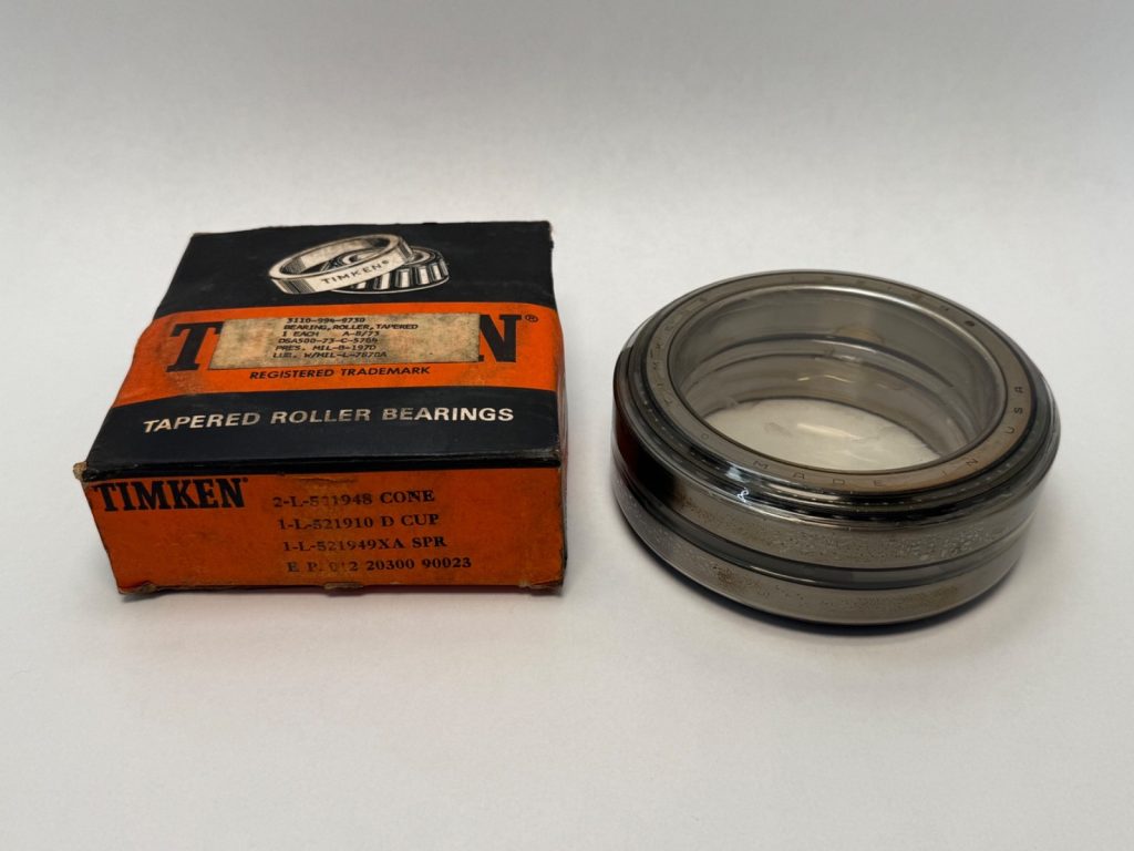 Double-Row TDO Tapered Roller Bearing Assembly, 4.250 in Bore x 5.750 in OD, Two Cones in One Double Cup