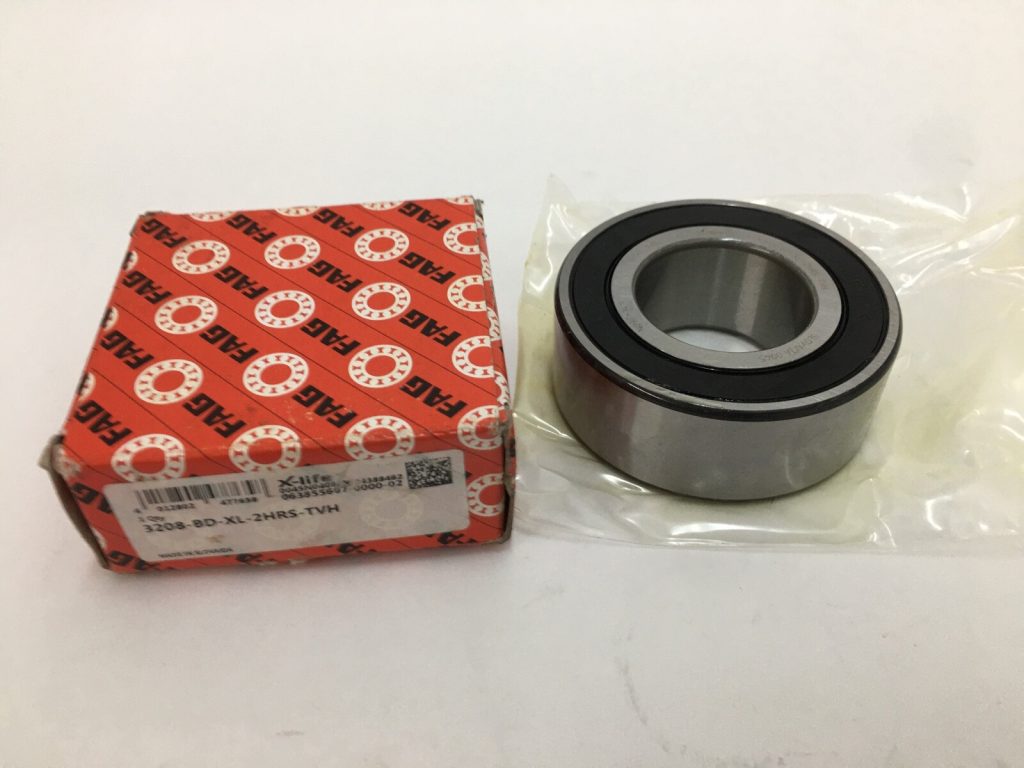Double Row Angular Contact Ball Bearing - 40 mm ID, 80 mm OD, 30.2 mm Width, Sealed Both Sides, 30° Contact Angle, X-life