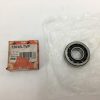 Angular Contact Ball Bearing 17 x 40 x 12 mm, Single Row, 40° Contact Angle, Polyamide Cage, Open