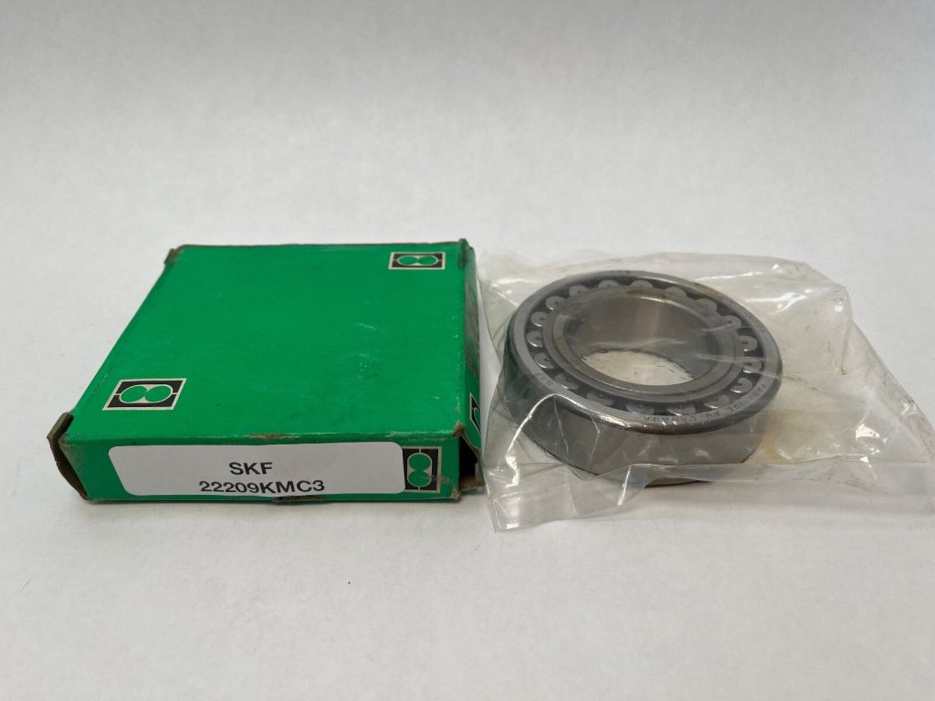 Double-Row Spherical Roller Bearing 45 x 85 x 23 mm, 1:12 Tapered Bore, Machined Brass Cage, C3 Clearance