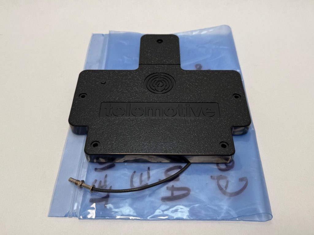 Antenna End Plate for Radio Remote Control Receiver Enclosure, Marked LR29