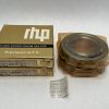 Super-Precision Angular Contact Ball Bearing Pair - Straight Bore, 50 mm ID, 90 mm OD, 20 mm Width Each, Open, 15° Contact Angle, Heavy Preload, Universal Duplex, ABEC 7