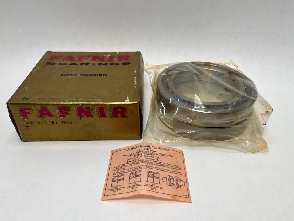 Super-Precision Angular Contact Bearing Matched Pair 85x130x22 mm 15° Heavy Preload ABEC 7/9
