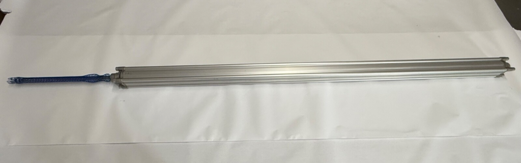 ISO 15552 Profile Pneumatic Cylinder - 63 mm Bore, 1670 mm Stroke, Double-Acting, G 3/8 Ports
