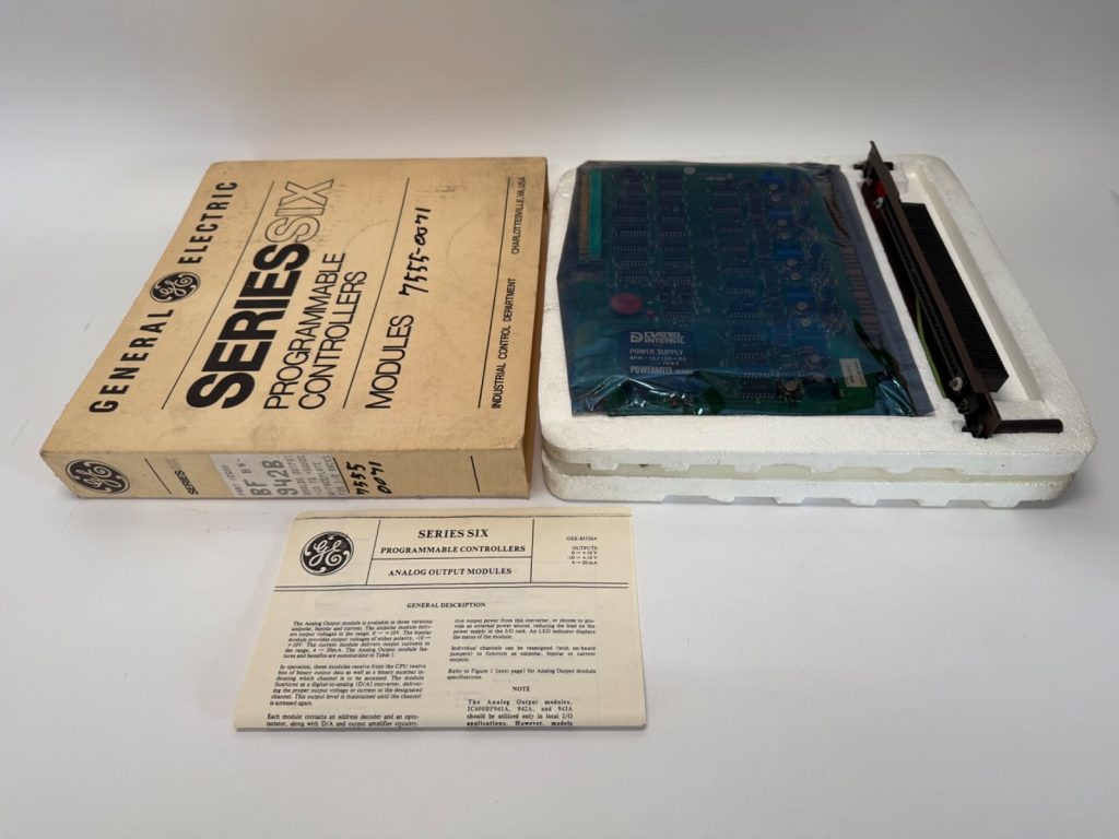 Four-Channel Analog Output Module, Bipolar −10 V to +10 V DC, Series Six Rack Mount