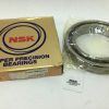 Super Precision Angular Contact Ball Bearing - Straight Bore, 100 mm ID, 150 mm OD, 24 mm Width, Open, 15° Contact Angle, Light Preload, Outer-Ring-Guided Phenolic Cage